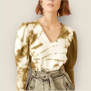 New! ULLA JOHNSON Jude pullover sweater tie dye size XS P